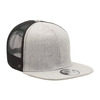 Heathered Flat Peak Truckers